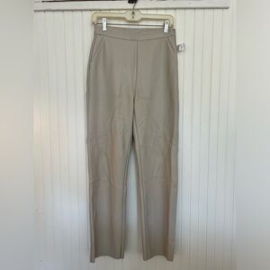 White/Gray Pleather Pants!